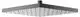 Keuco-KE-Kopfbrause-Edition-300-53086-eckig-250-x-250-mm-Schwarzchrom-geb-53086130100 gallery number 1